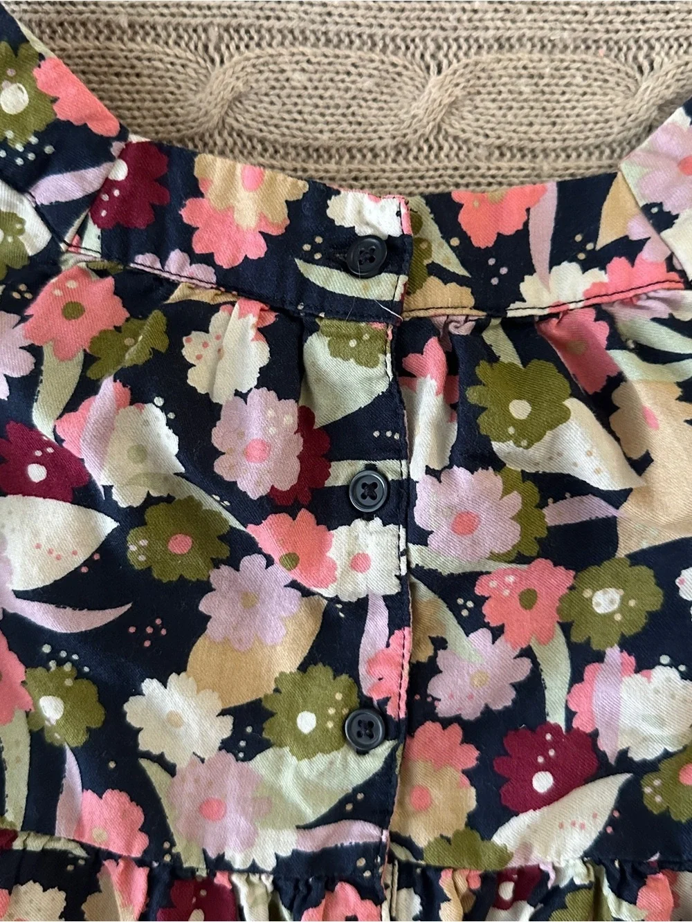 NWOT Carter's 2pc Baby Girl Dress Set, Florals, 24 Months